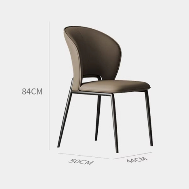 MAS-3233 Masdio Modern Leather Dining Chair