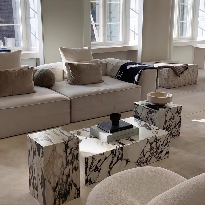 AS-3234 Masdio Modern Marble Coffee Table