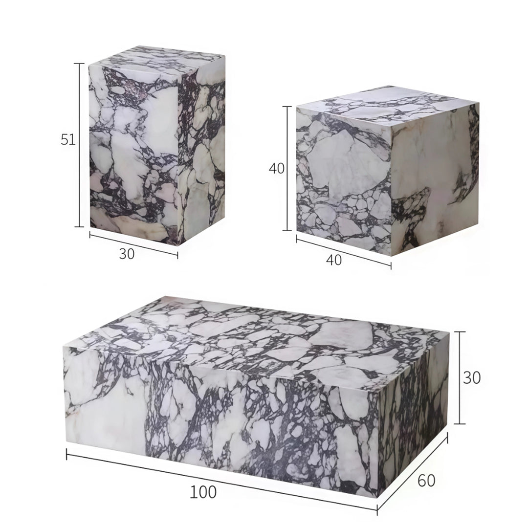 AS-3234 Masdio Modern Marble Coffee Table