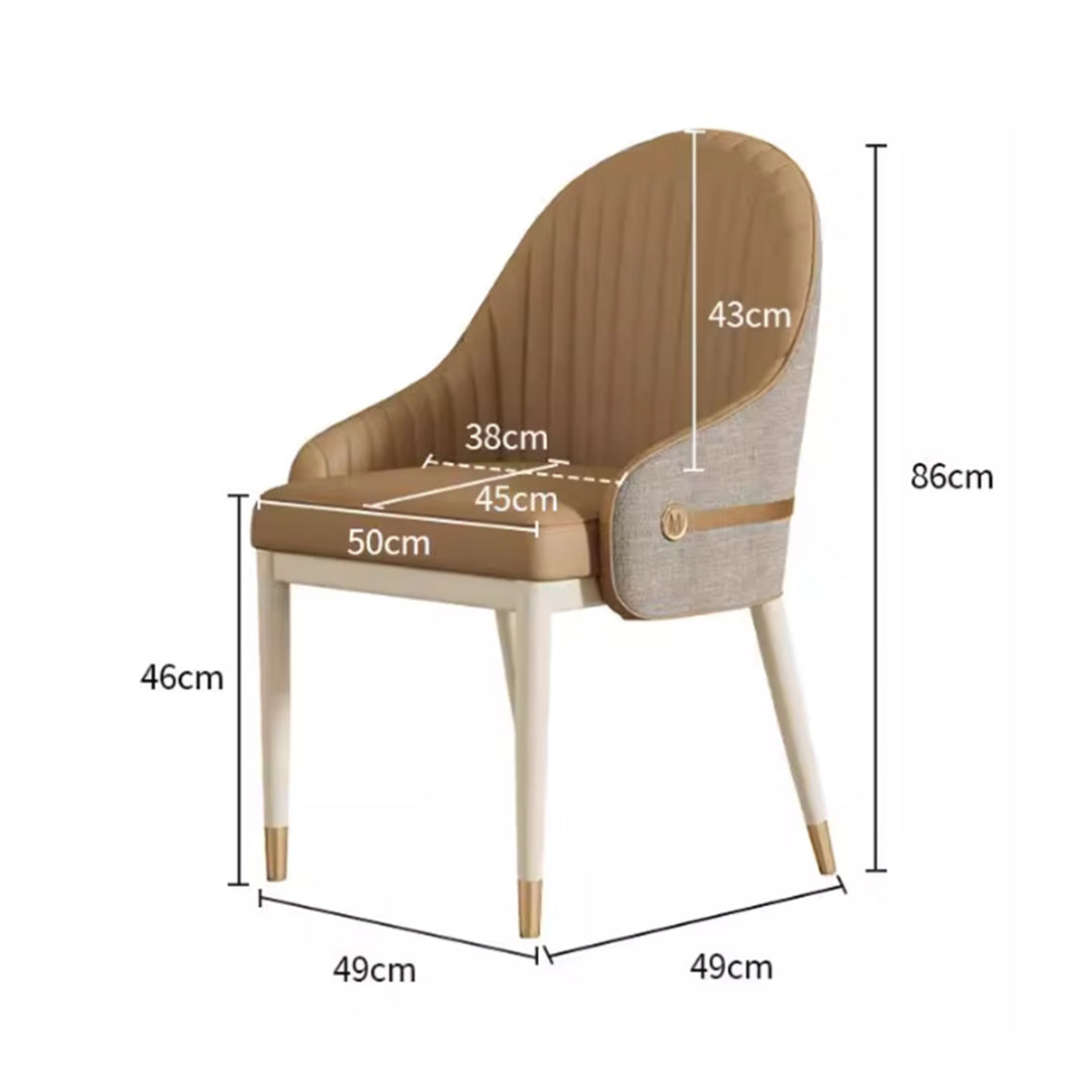 MAS-3236 Masdio Modern Leather Dining Chair
