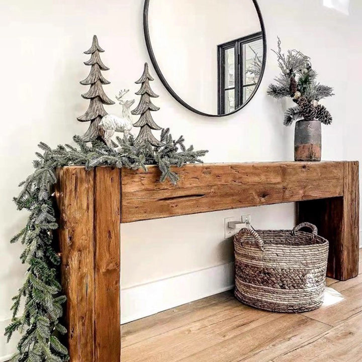 MAS-3242 Masdio Rustic Solid Wood Console Table