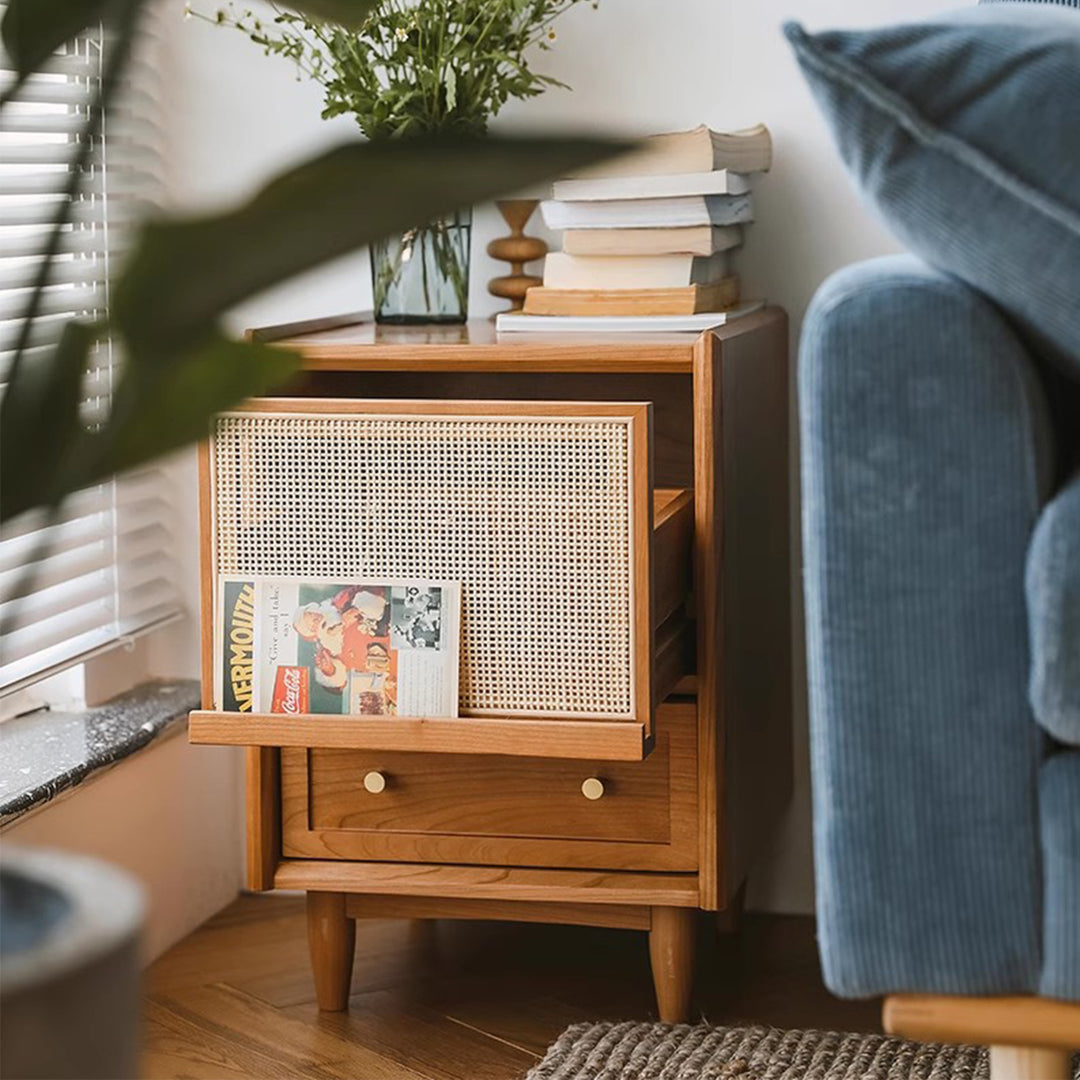 MAS-3248 Masdio Rustic Bedside Table
