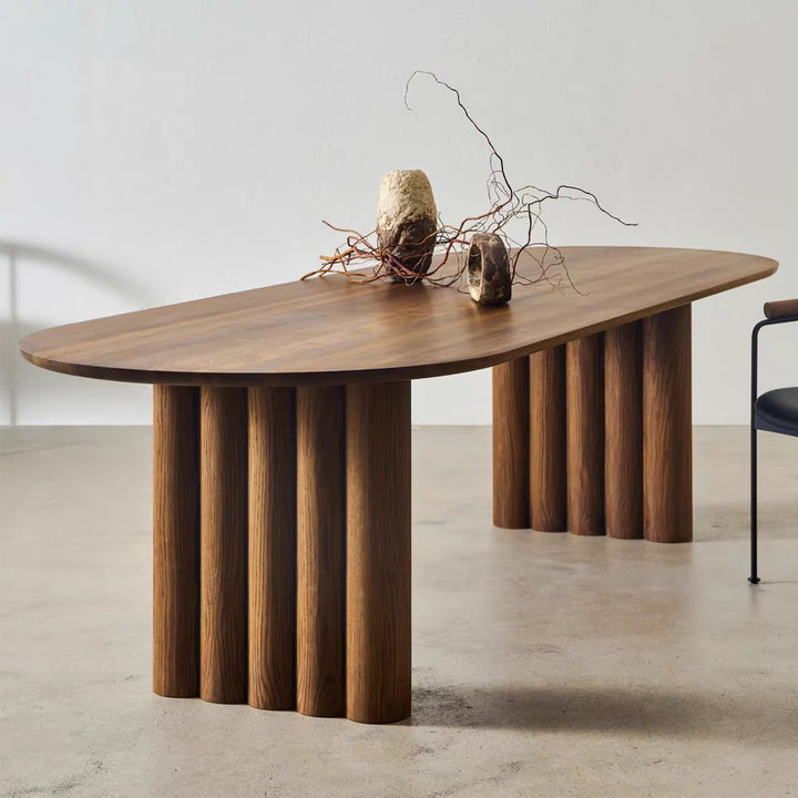 MAS-3249 Masdio Modern Solid Wood Dining Table