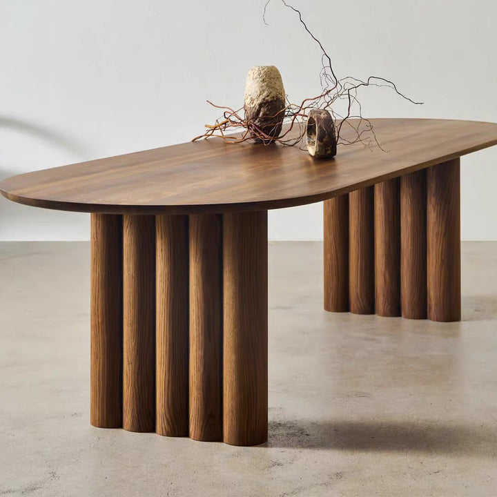 MAS-3249 Masdio Modern Solid Wood Dining Table