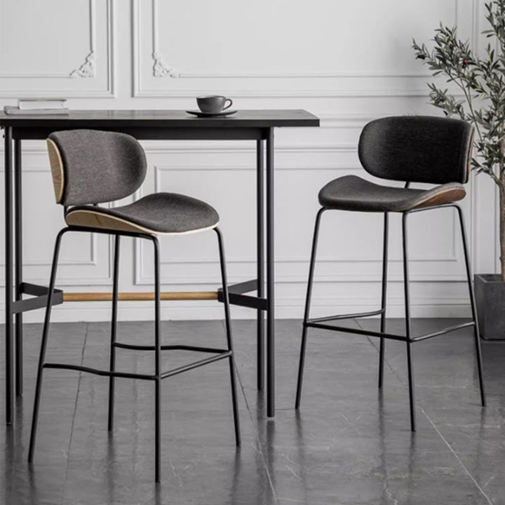 MAS-3254 Masdio Modern Leather Bar Chair