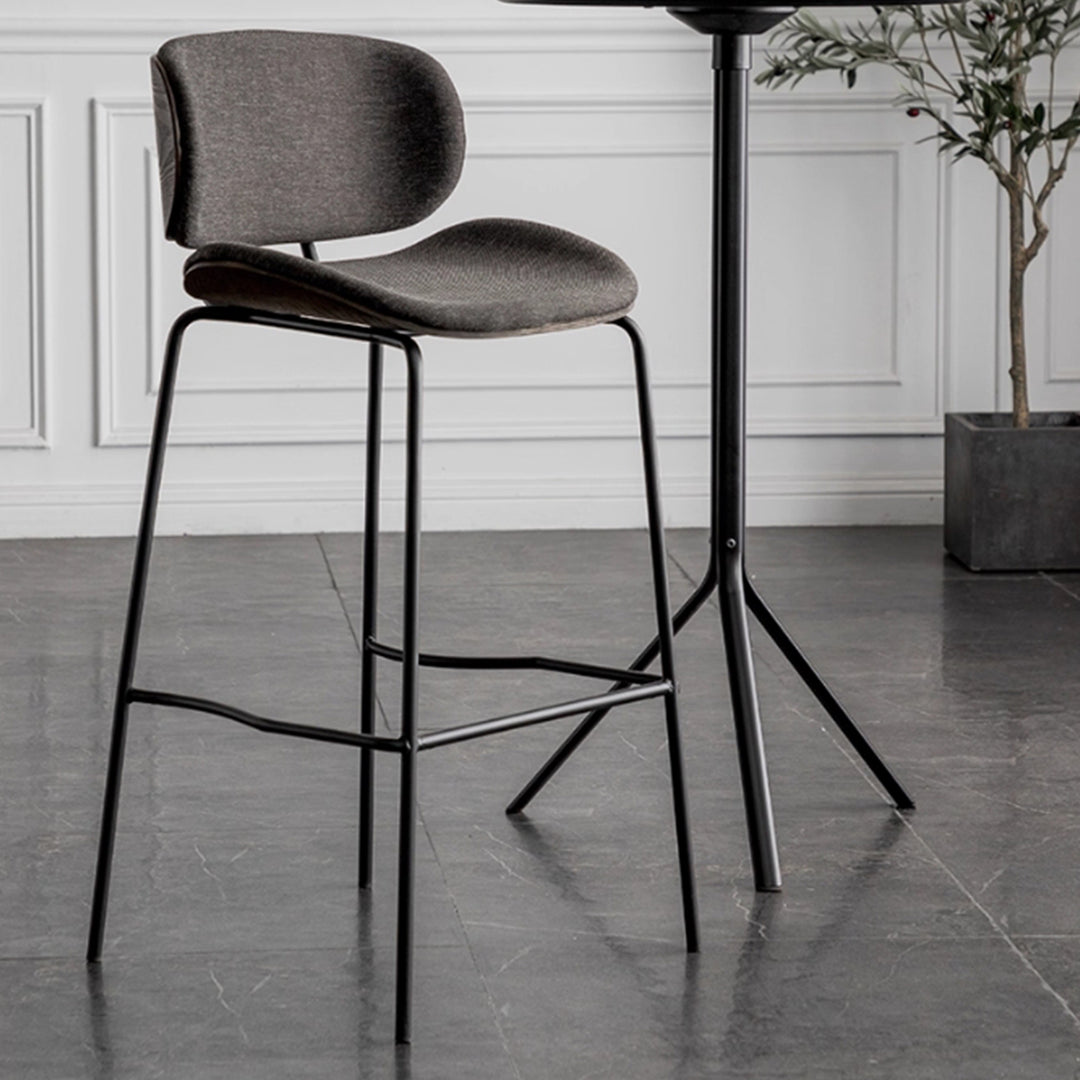 MAS-3254 Masdio Modern Leather Bar Chair