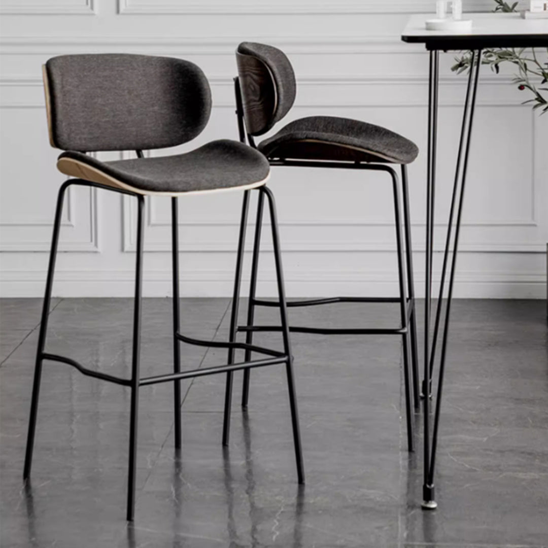 MAS-3254 Masdio Modern Leather Bar Chair