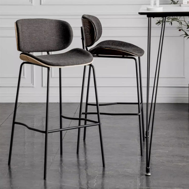 MAS-3254 Masdio Modern Leather Bar Chair