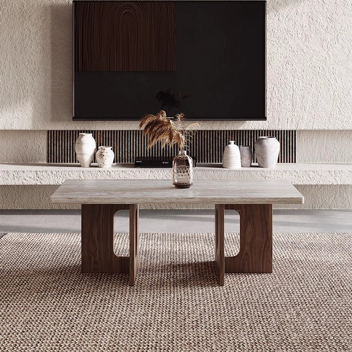 MAS-3255 Masdio Wabi Sabi Travertine Coffee Table