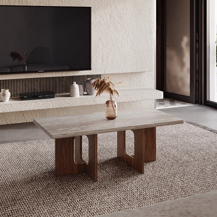 MAS-3255 Masdio Wabi Sabi Travertine Coffee Table