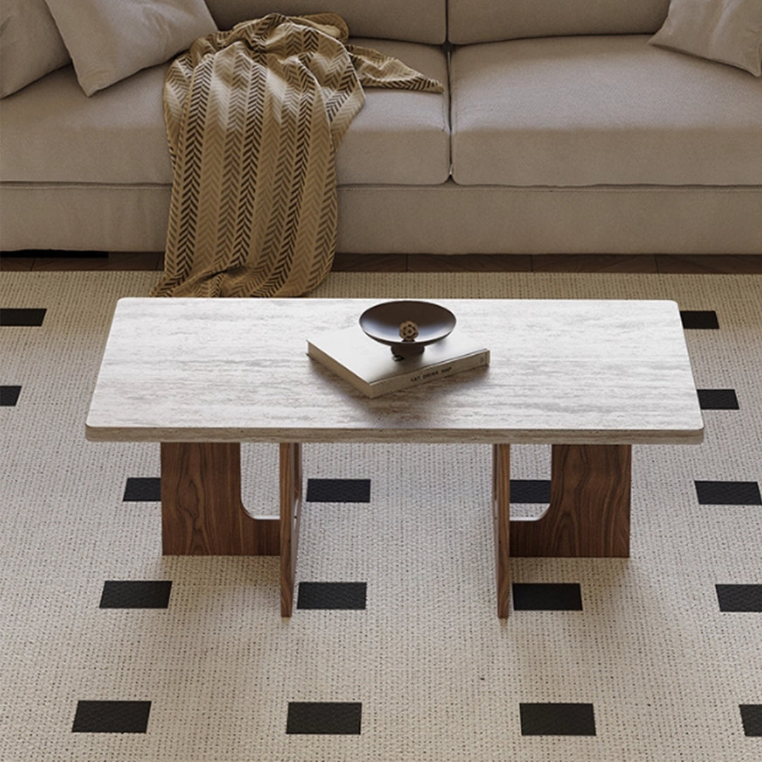 MAS-3255 Masdio Wabi Sabi Travertine Coffee Table