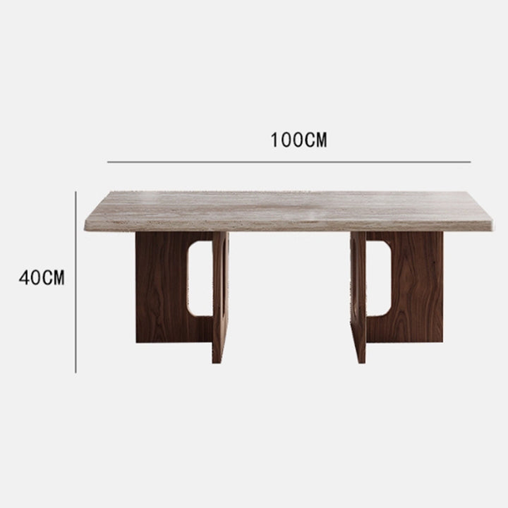 MAS-3255 Masdio Wabi Sabi Travertine Coffee Table