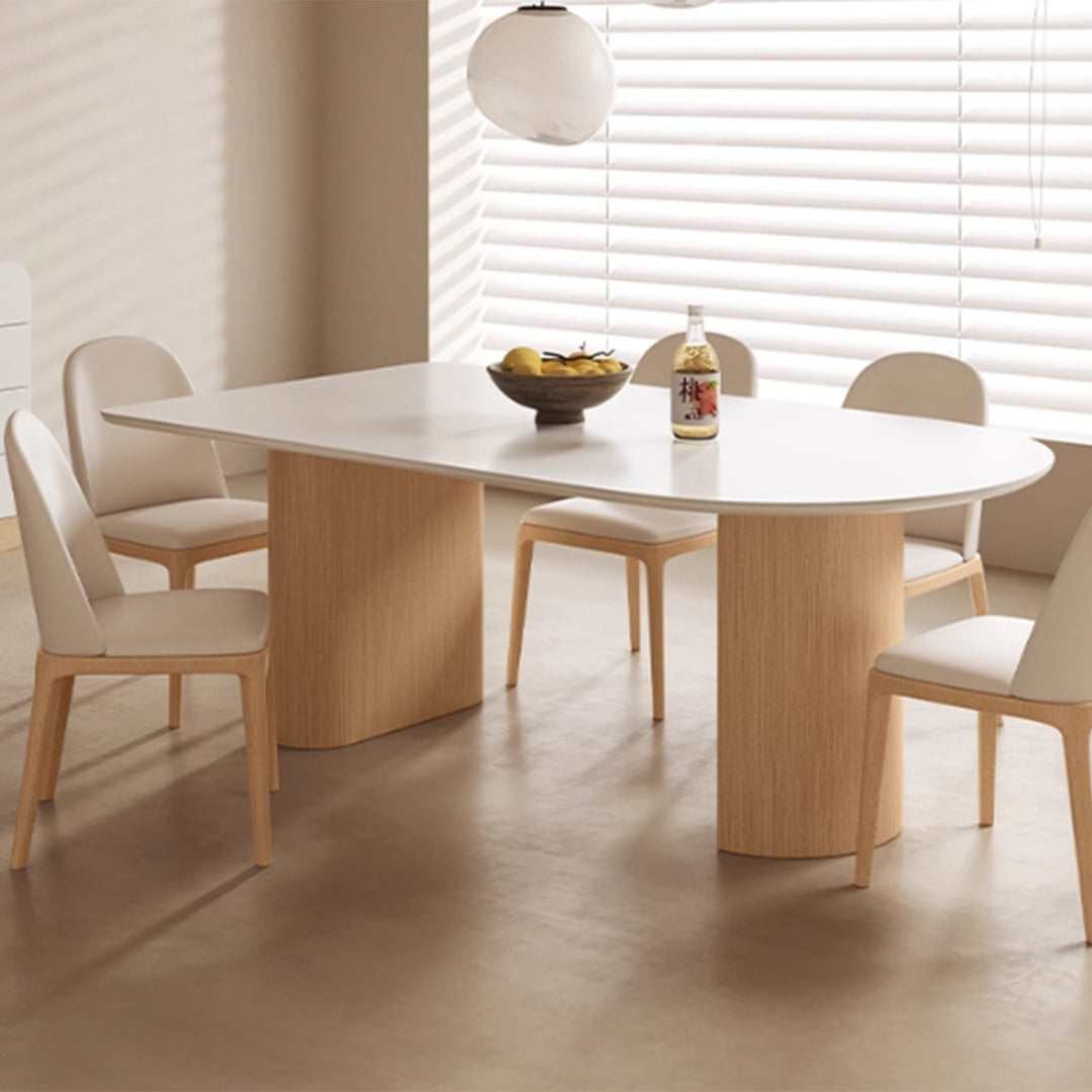 MAS-3258 Masdio Japandi Solid Wood Dining Table