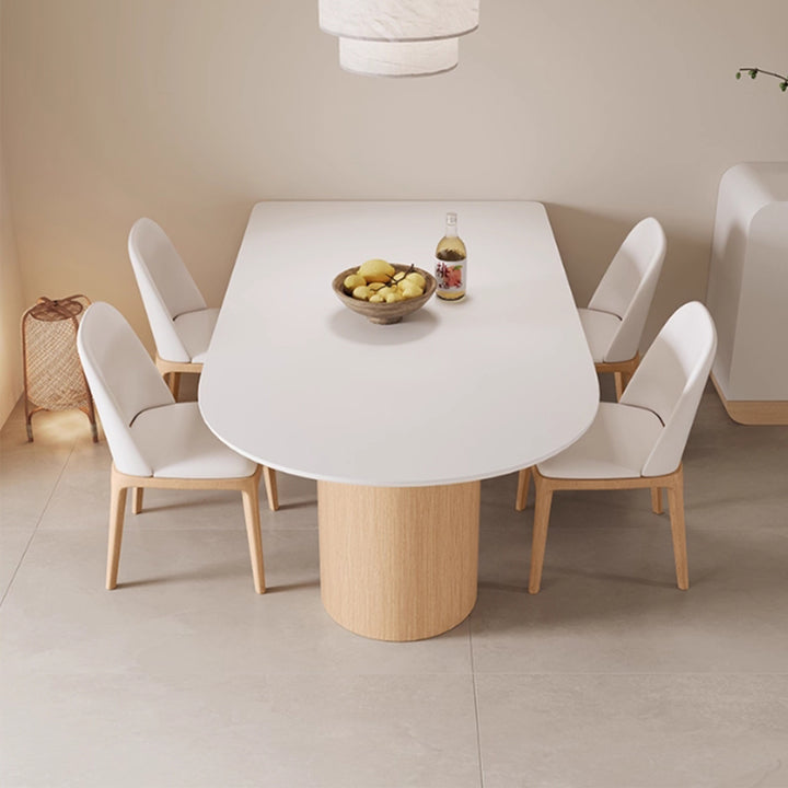 MAS-3258 Masdio Japandi Solid Wood Dining Table