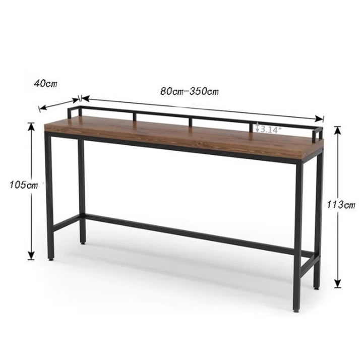 MAS-3265 Masdio Industrial Solid Wood Bar Table