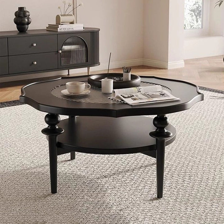 MAS-3269 Masdio Solid Wood Round Coffee Table