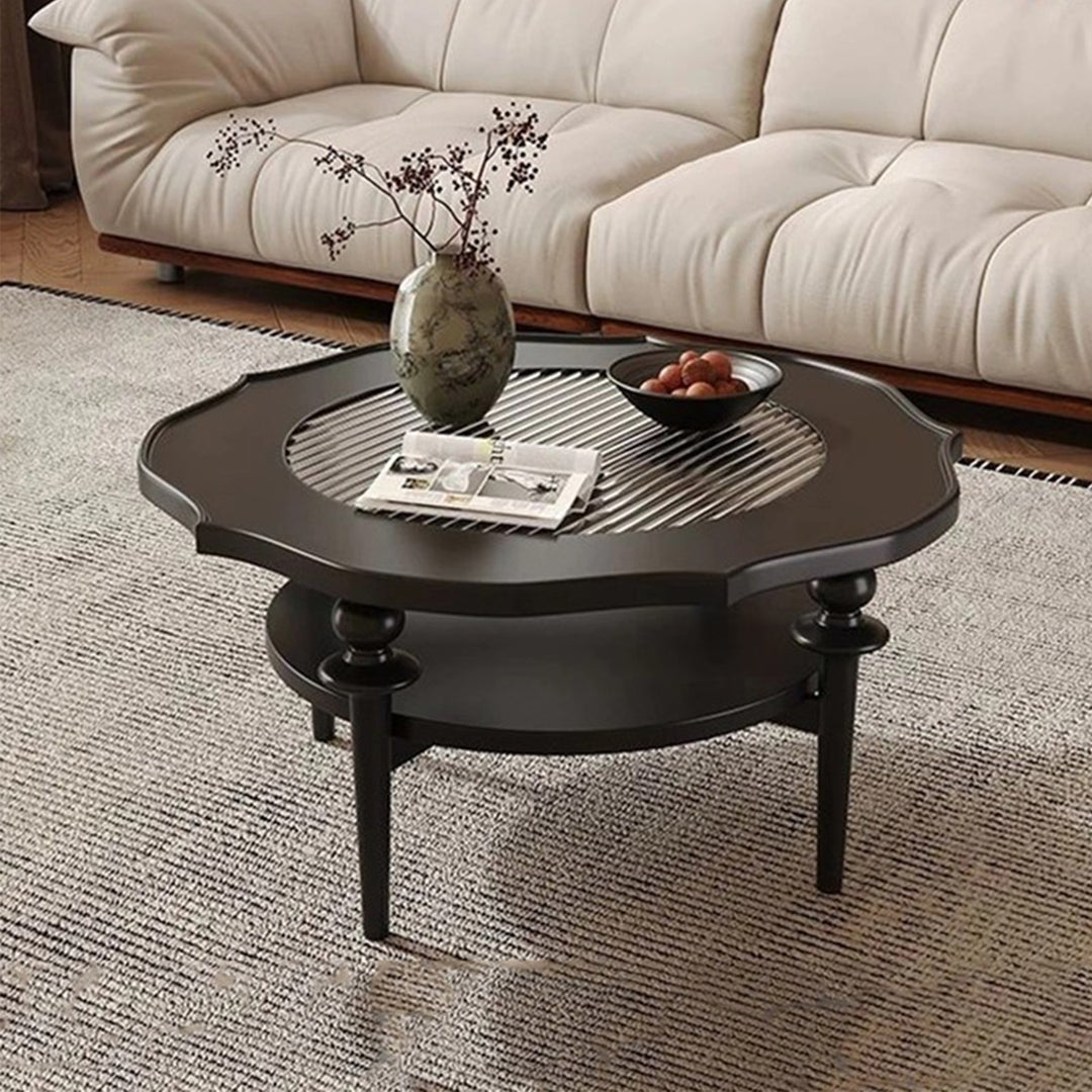 MAS-3269 Masdio Solid Wood Round Coffee Table