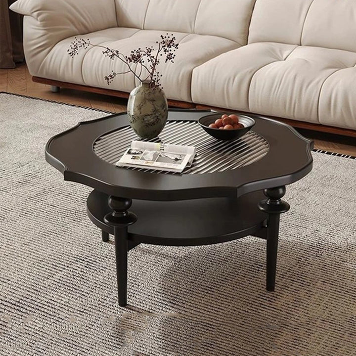 MAS-3269 Masdio Solid Wood Round Coffee Table