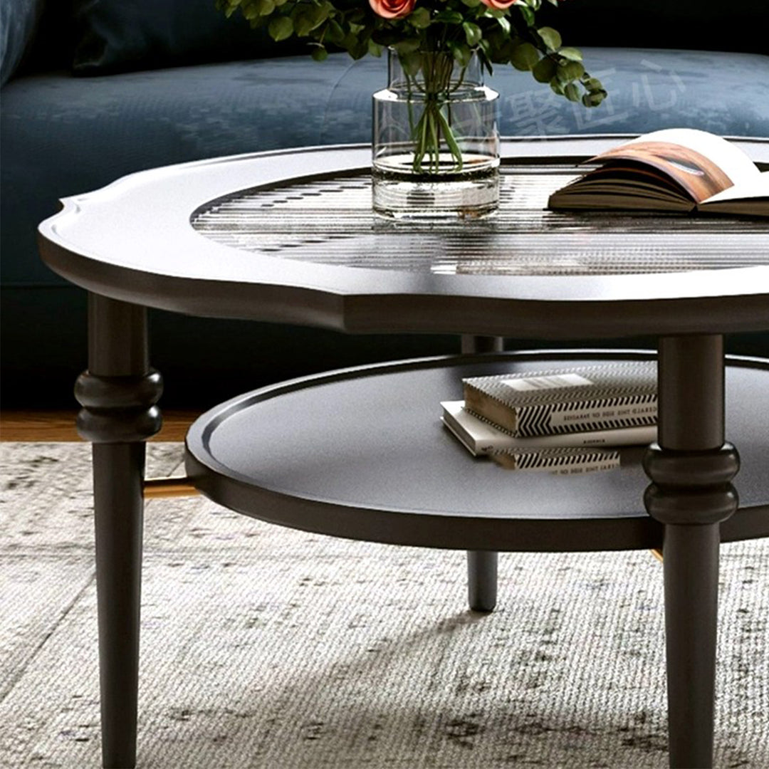 MAS-3269 Masdio Solid Wood Round Coffee Table