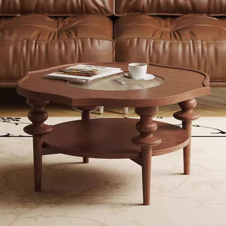 MAS-3269 Masdio Solid Wood Round Coffee Table