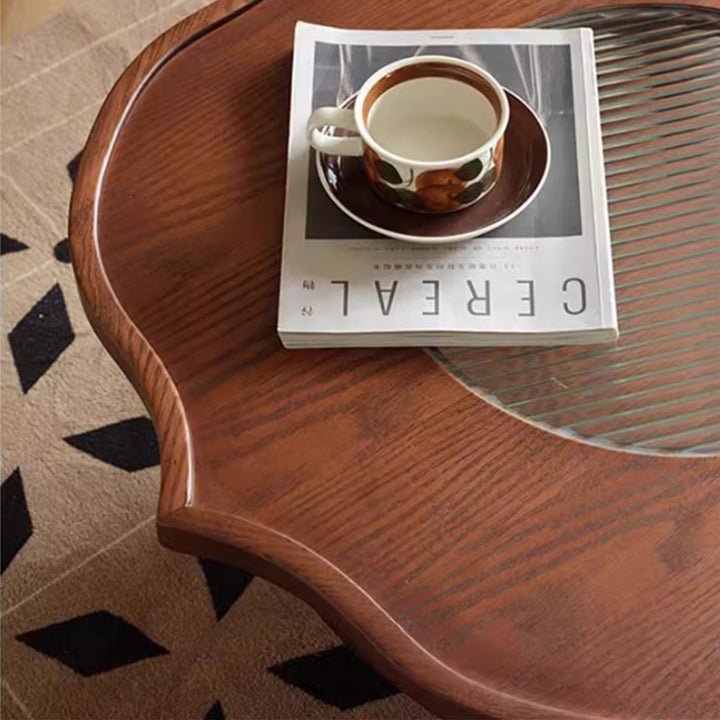 MAS-3269 Masdio Solid Wood Round Coffee Table