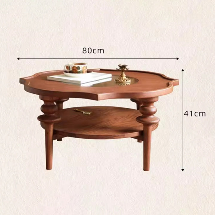 MAS-3269 Masdio Solid Wood Round Coffee Table