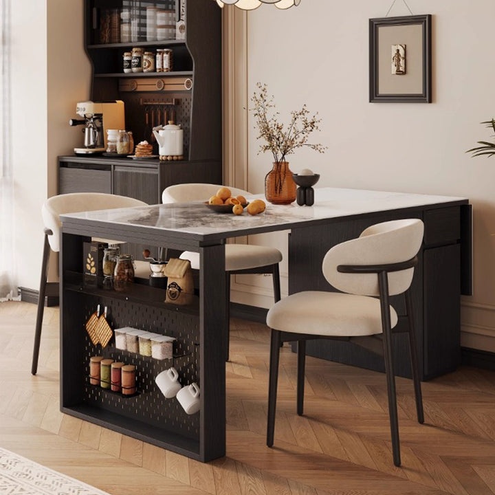 MAS-3285 Masdio Modern Extendable Sintered Stone Dining Table