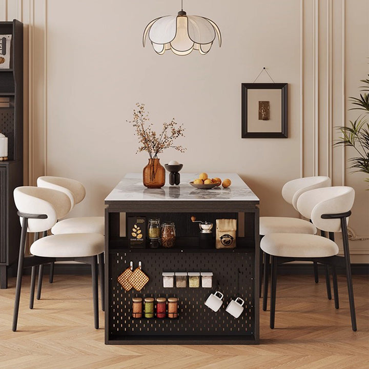 MAS-3285 Masdio Modern Extendable Sintered Stone Dining Table