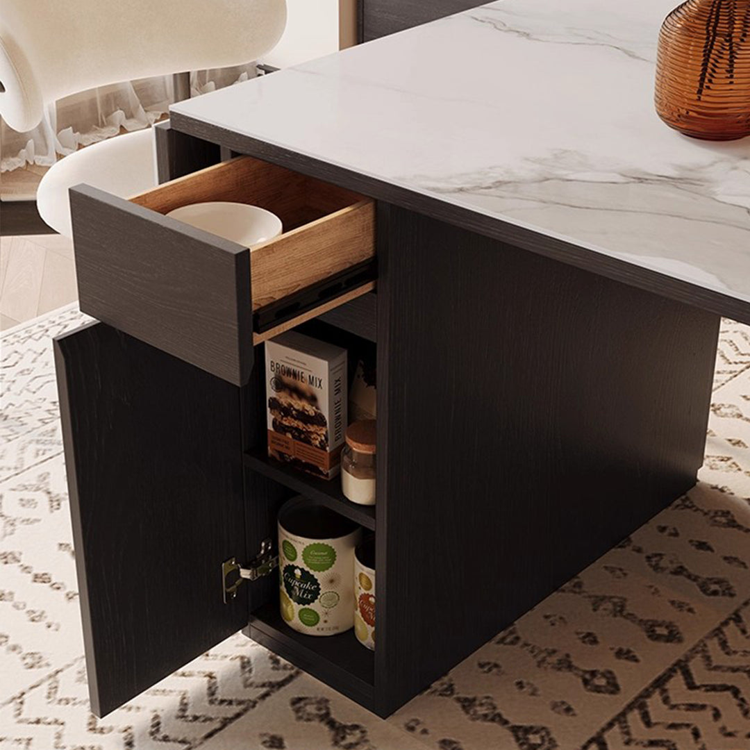 MAS-3285 Masdio Modern Extendable Sintered Stone Dining Table