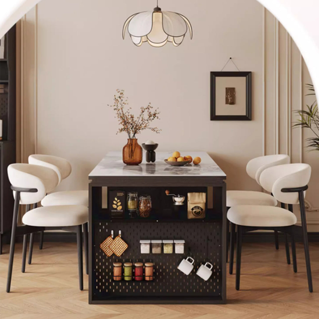 MAS-3285 Masdio Modern Extendable Sintered Stone Dining Table