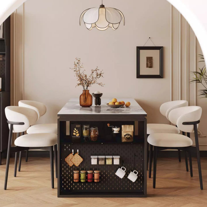MAS-3285 Masdio Modern Extendable Sintered Stone Dining Table