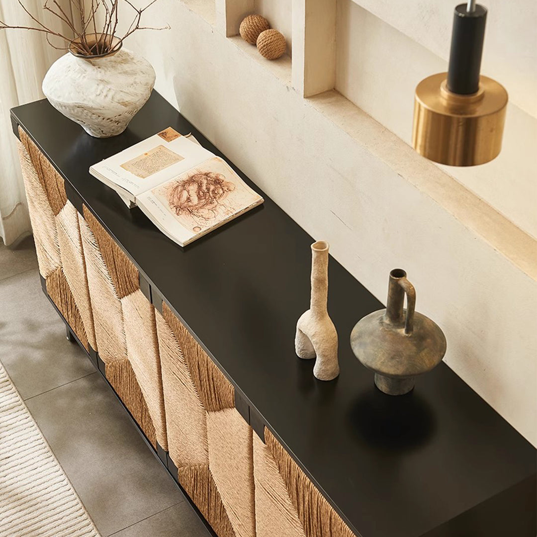MAS-3296 Masdio Wabi-Sabi Style Solid Wood Sideboard