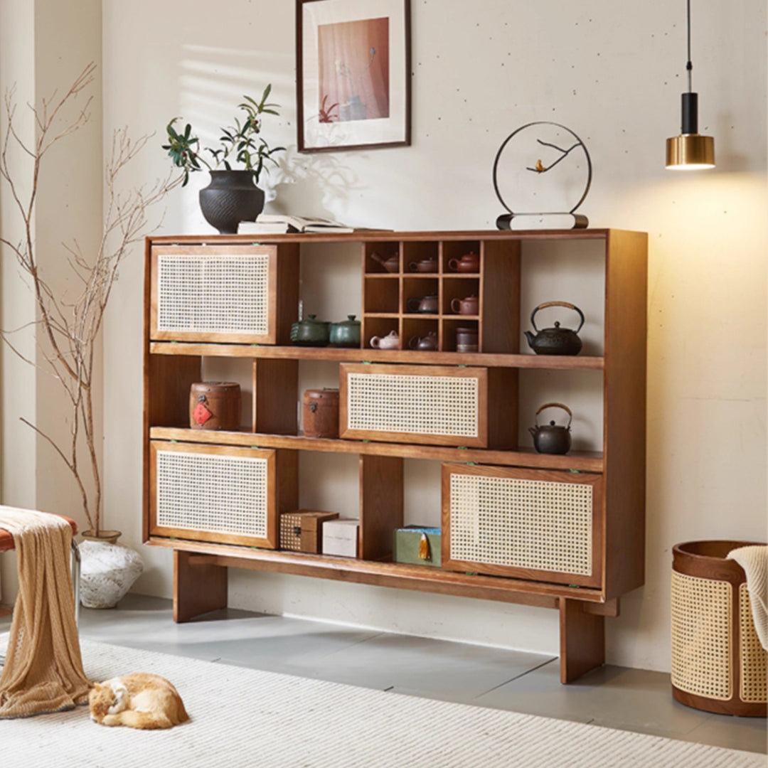 MAS-3297 Masdio Solid Wood Display Cabinet