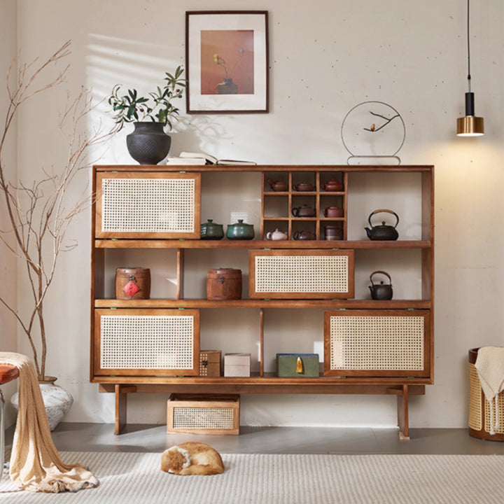 MAS-3297 Masdio Solid Wood Display Cabinet