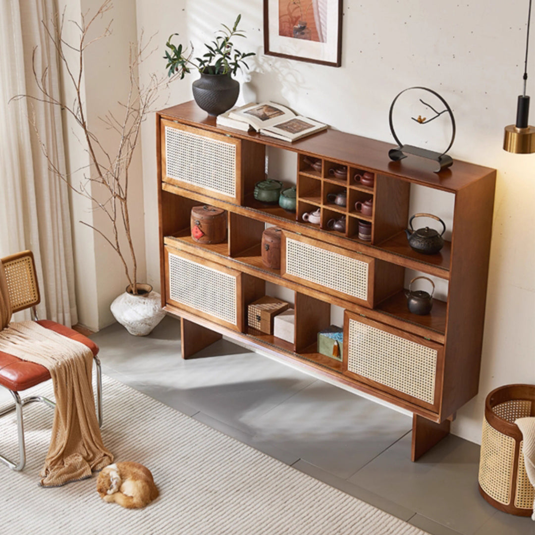 MAS-3297 Masdio Solid Wood Display Cabinet