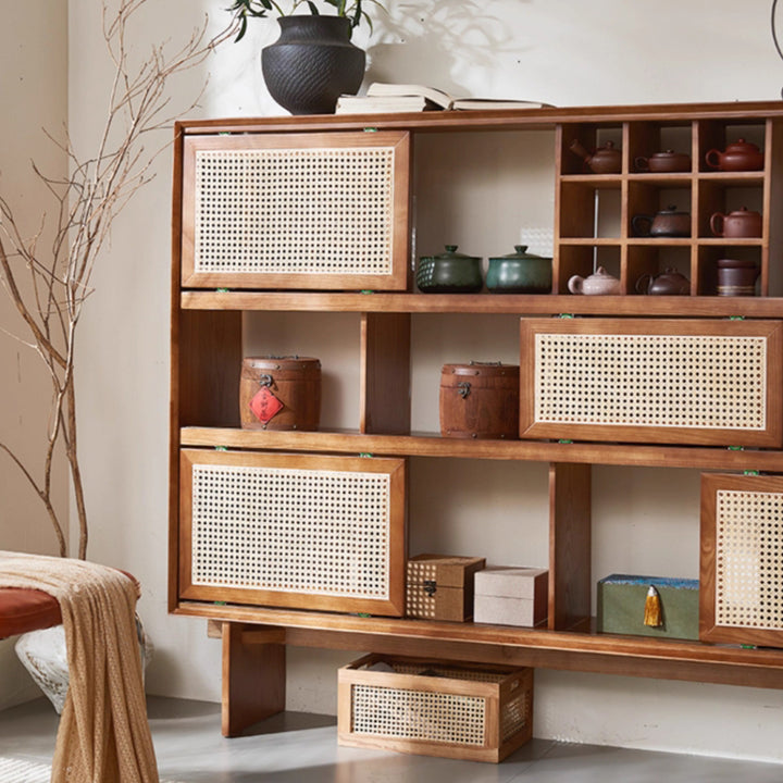 MAS-3297 Masdio Solid Wood Display Cabinet
