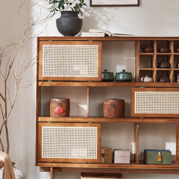MAS-3297 Masdio Solid Wood Display Cabinet