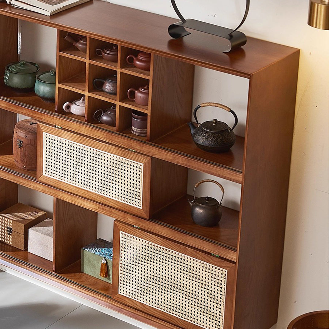MAS-3297 Masdio Solid Wood Display Cabinet