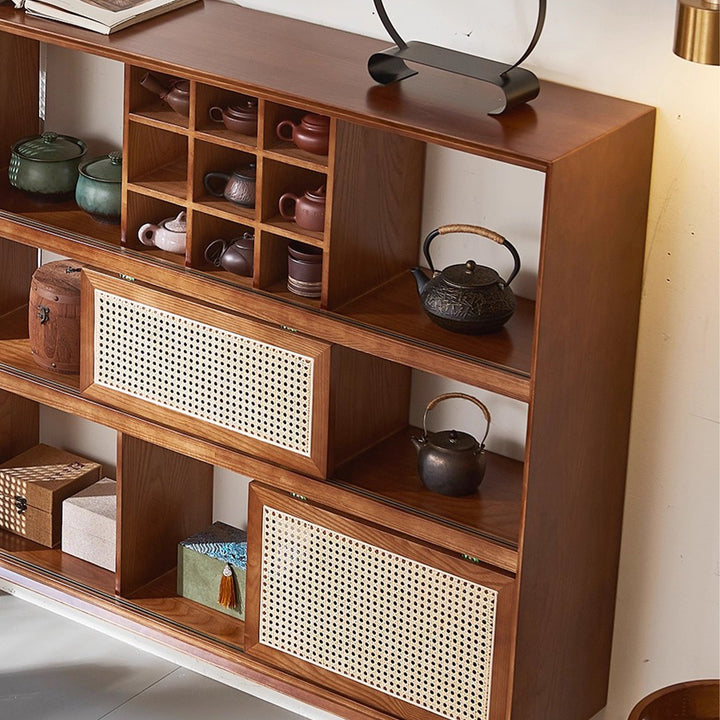 MAS-3297 Masdio Solid Wood Display Cabinet