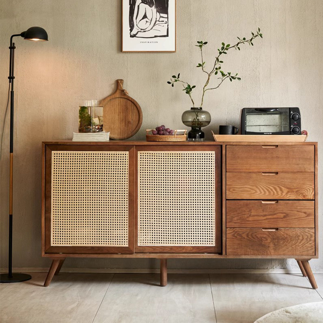 MAS-3326 Masdio Ash Wood Sideboard