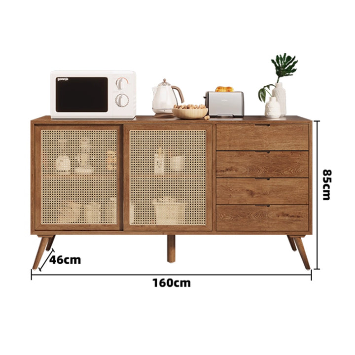 MAS-3326 Masdio Ash Wood Sideboard