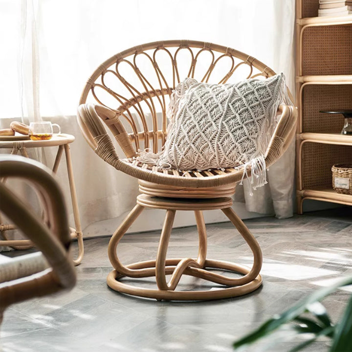 MAS-3338 Masdio Rattan Swivel Chair