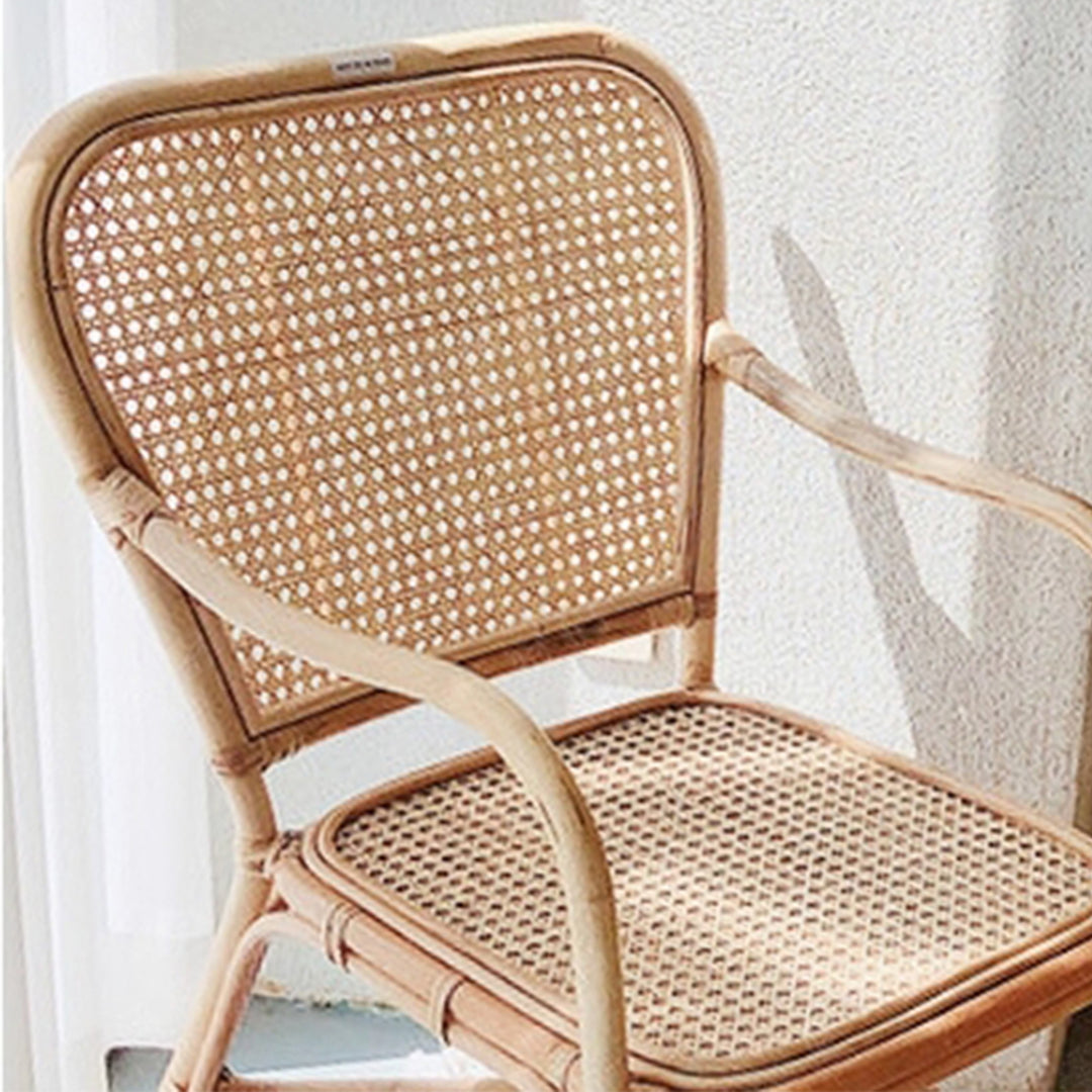 MAS-3341 Masdio Rattan Coffee Table & Lounge Chair