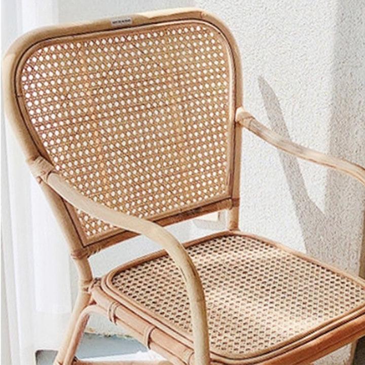 MAS-3341 Masdio Rattan Coffee Table & Lounge Chair