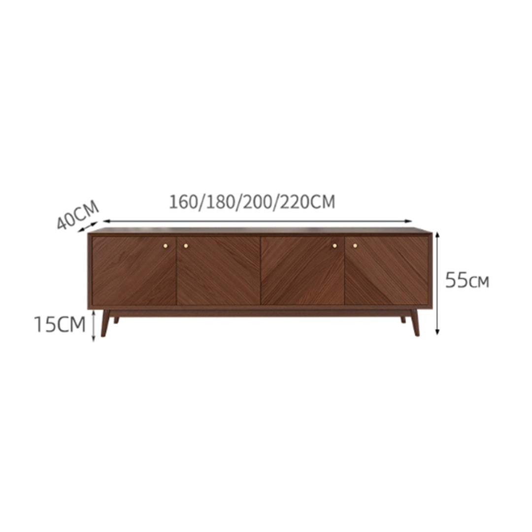 MAS-3344 Masdio Modern Solid Wood TV Console