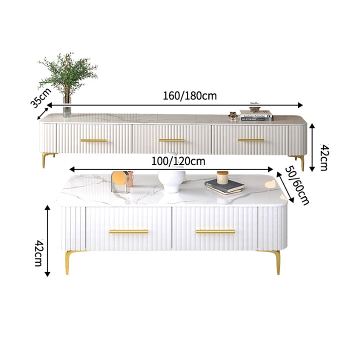 MAS-3345 Masdio European Style Tv Console
