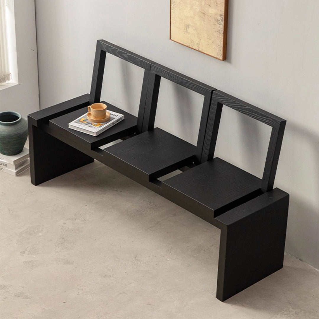 MAS-3345 Masdio Modern Foldable Solid Wood Bench