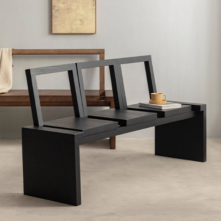MAS-3345 Masdio Modern Foldable Solid Wood Bench