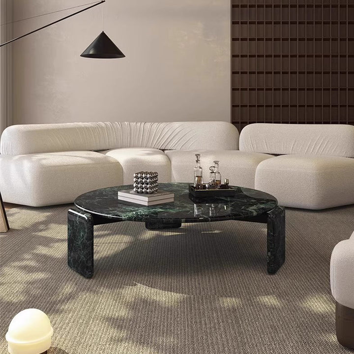 MAS-334 Masdio Modern Round Marble Coffee Table