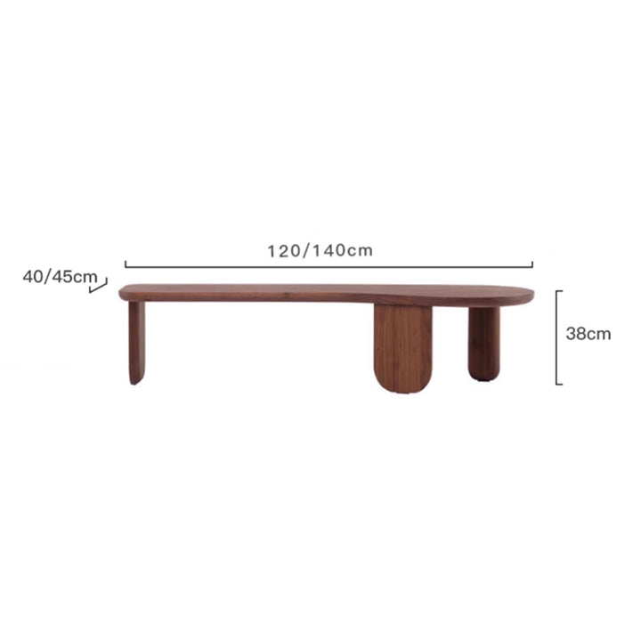 MAS-3350 Masdio Modern Solid Wood Bench